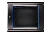 Rack-Gehäuse - Extralink 9U Wall Mounted Rack Cabinet 600x600 Black - EX.3968