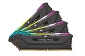 Arbeitsspeicher (RAM) - Corsair Vengeance RGB PRO SL DDR4-3200 - 32GB - CL16 - Quad Channel (4 pcs) - Intel XMP - Schwarz mit RGB - CMH32GX4M4E3200C16