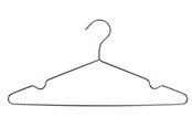 Halterungen & Scharniere  - Home>it Hanger twisted black – 4-pack - 17302
