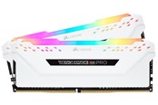 RAM - Corsair Vengeance RGB PRO DDR4-3200 - 32GB - CL16 - Dual Channel (2 pcs) - Intel XMP - Weiß mit RGB - CMW32GX4M2E3200C16W