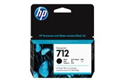 Druckerzubehör - Tinte & Toner - HP 712 / 3ED70A - Black Ink 38ml - 3ED70A