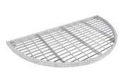 Einrichtung - Home>it Doorstep grid semicircular - galvanised - 19016