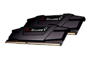 Arbeitsspeicher (RAM) - G.Skill Ripjaws V DDR4-2666 - 64GB - CL19 - Dual Channel (2 pcs) - Intel XMP - Schwarz - F4-2666C19D-64GVK