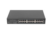 Switches - Lanberg RSGE-24 - switch - 24 ports - unmanaged - rack-mountable - RSGE-24