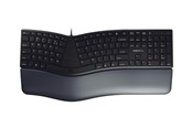 Tastaturen - Cherry KC 4500 ERGO - Tastatur - Englisch - Schwarz - JK-4500EU-2