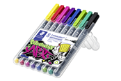 Utensilien zum Schreiben und Zeichnen - Staedtler Universal pen Lumocolor perm F 8pcs - 318 WP8-1