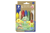 Hobby-Zubehör - Staedtler Wax crayon Noris junior 6pcs box - 224 C6