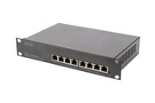 Switches - DIGITUS DN-80117 - switch - 8 ports - Managed - rack-mountable - DN-80117