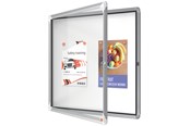 Konferenz und Präsentation - Nobo Premium Plus Schaukasten für den Innenbereich 6 x A4, magnetisch, Klapptür - 1902558
