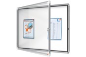 Konferenz und Präsentation - Nobo Premium Plus Schaukasten für den Innenbereich 8 x A4, magnetisch, Klapptür - 1902559