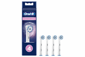 Elektrische Zahnbürsten - Oral-B Bürstenköpfe Sensitive Clean & Care - White - 4 pcs - 4210201325550