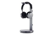 Kopfhörer/Headsets - Satechi Aluminum Headphone Stand with built in USB Hub - ST-UCHSHM