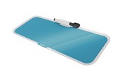 Konferenz und Präsentation - Leitz Cosy Desktop-Memoboard mit Glasoberfläche Sanftes Blau - 52690061