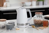 Wasserkocher - Russell Hobbs Wasserkocher Structure Kettle - White with stainless steel accents - 2400 W - 28080-70