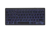 Tastaturen - Gembird KB-BTRGB-01-DE - keyboard - QWERTZ - German - black - Tastaturen - Deutsch - Schwarz - KB-BTRGB-01-DE