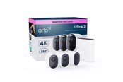 Smart-Home - Arlo Ultra 2 4K UHD Wire-Free Security Camera System – 3 Cameras - VMS5340-200EUS