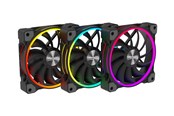Gehäuselüfter - Alpenföhn Wing Boost 3 ARGB High Speed - Gehäuselüfter - 120mm - Schwarz - 84000000163