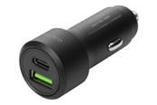 Handys - Adapter und Ladegeräte - Deltaco USB car charger 1x USB-C PD 18 W 1x USB - USBC-CAR122