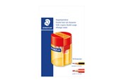 Utensilien zum Schreiben und Zeichnen - Staedtler Double-hole tub sharpener round BK - 512 006 BK
