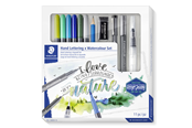 Hobby-Zubehör - Staedtler Hand Lettering x Watercolour Set 100% PE - 61 3001-2