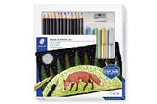 Hobby-Zubehör - Staedtler Mixed Black & White Set   100% PEFC - 61 149C