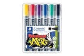 Utensilien zum Schreiben und Zeichnen - Staedtler Marker Lumocolor permanent 6pcs.box - 350 WP6-1