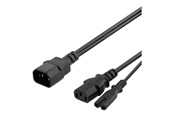Stromkabel (Intern) - Pro Power Cable C14 - Schwarz - 0.5 m - 7333048035059