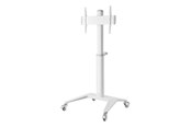 Wandhalterungen, AV-Halterungen & AV-Möbel - Deltaco Office Display Cart White - Max 70 kg - recommended for 70" - ARM-0452