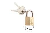 Sicherheitsausrüstung & Arbeitskleidung - Home>it Padlock brass - 20mm - 25320