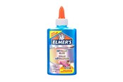 Kreativ-Spiele - Elmer's Metallic-PVA-Kleber | ideal zur Herstellung von Schleim | auswaschbar | blau | 147 ml | 1 Stück - 2109503