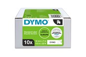 Papier, Fotopapier und Etiketten - DYMO D1-Etikettenband | schwarz auf weiß | 12 mm x 7 m | 10 Stück - 2093097
