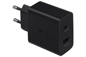 Handys - Adapter und Ladegeräte - Samsung 35W Power Adapter Duo - Black - EP-TA220NBEGEU