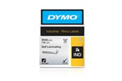 Papier, Fotopapier und Etiketten - DYMO Rhino Industrie selbstlaminierende etiketten | 24 mm x 5,5 m | Schwarz auf Weiß - 1734821