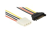 Stromkabel (Intern) - DeLOCK power adapter - 4 PIN internal power to SATA power - 30 cm - 60139