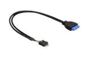 USB Kabel - DeLOCK USB cable - 19 pin USB 3.0 header to 8 pin USB 2.0 header - 30 cm - 83095