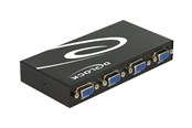 Video Audio Switcher - DeLOCK Switch VGA 4 port manual bidirectional - 87635