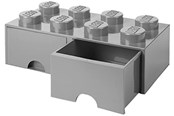 Kinderzimmer - LEGO Brick Drawer 8 - Stone Grey - 40061740