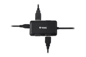 USB-Hubs - Yenkee YHB 4341BK - hub - 4 ports USB-Hubs - 4 - Schwarz - YHB 4341BK