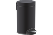 Badezimmerzubehör - Hansgrohe addstoris pedal bin matt black - 41775670