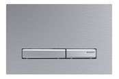 Toiletten, Sitze, Bidets und Ersatzteile - Geberit actuator plate sigma 50 brushed chrome - 115.788.GH.2