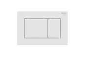 Toiletten, Sitze, Bidets und Ersatzteile - Geberit sigma30 actuator plate 246 x 164 x 12 mm dull white easy-to-clean-coated - 115.883.01.1
