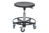 Haus & Garten - Global Roller stool sigma 400rs with footring base - seat height 32-39 cm - 1040011000