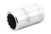 Haus & Garten - BAHCO 1/2 square drive sockets with metric bi-hex profile 19 mm - 7800DM-19