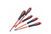 Handwerkzeuge - BAHCO 9882sl insulated slotted screwdrivers 5 pcs 1000v - slimblade be-9882sl pz/lk - BE-9882SL