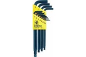 Handwerkzeuge - Wareco Set of l-wrenches proguardTM ball end bondhus blx12 0.05-5/16 - 41010936