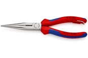 Messgeräte - KNIPEX Flachrundzangen mit Schneide, (Storchschnabelzangen) - 26 12 200 T