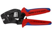Werkzeuge für Sanitärarbeiten - KNIPEX Selbsteinstellende Crimpzangen für Aderendhülsen, mit Fronteinführung - 97 53 09