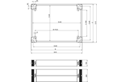 Schaltkästen und Schränke - Schneider Electric 4 plinth side panels 200x400 - NSYSPS4100
