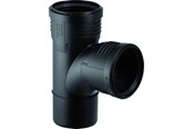 Entwässerungsprodukte - Geberit silent pp manifold 87.5° 110/110mm 2mf. - 390.555.14.1