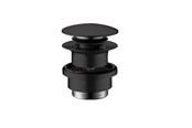 Ersatzteile & Zubehör - Hansgrohe waste set brass push-open for basin and bidet mixers matt black - 50100670
